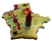 Cargar imagen en el visor de la galería, SKU# 10020 - A map of France with a sampling of her wines
