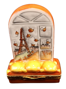 SKU# 3702 - Ventana de otoño de la Torre Eiffel