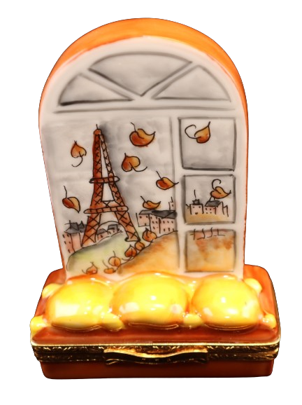 SKU# 3702 - Ventana de otoño de la Torre Eiffel