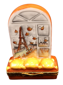 SKU# 3702 - Ventana de otoño de la Torre Eiffel