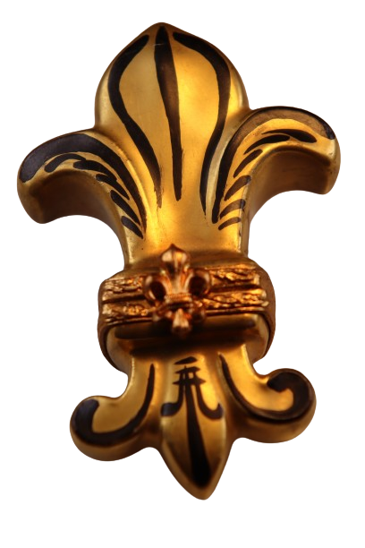 Artikelnummer 6302 - Fleur De Lys Gold