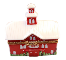 Load image into Gallery viewer, SKU# 6451 - Big Red Barn With Cow
