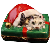 Load image into Gallery viewer, SKU# 7124 - Santa Cat
