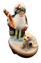 Load image into Gallery viewer, SKU# 7705 - Lynn Haney Snowbound Santa
