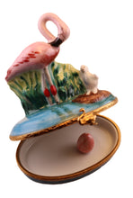 Load image into Gallery viewer, SKU# 7738 - Flamingo Pink  - in blue pond.
