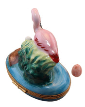 Load image into Gallery viewer, SKU# 7738 - Flamingo Pink  - in blue pond.
