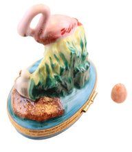 Load image into Gallery viewer, SKU# 7738 - Flamingo Pink  - in blue pond.
