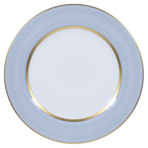 SKU# B300-REC20829 - Mak Grey Gold Presentation Plate - Shape Recamier - Size: 11.8" -