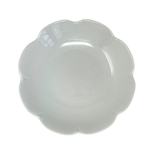 SKU# A180-NYM00001 - Nymphea White Deep Soup/Cereal Bowl - Shape Nymphea - Size: 7"