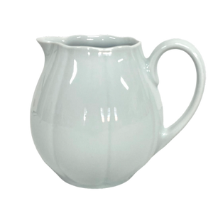 SKU# J030-NYM00001 - Nymphea White Creamer - Shape Nymphea - Size: 10oz -