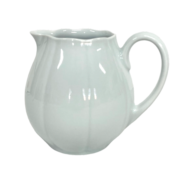 SKU# J030-NYM00001 - Nymphea White Creamer - Shape Nymphea - Size: 10oz -