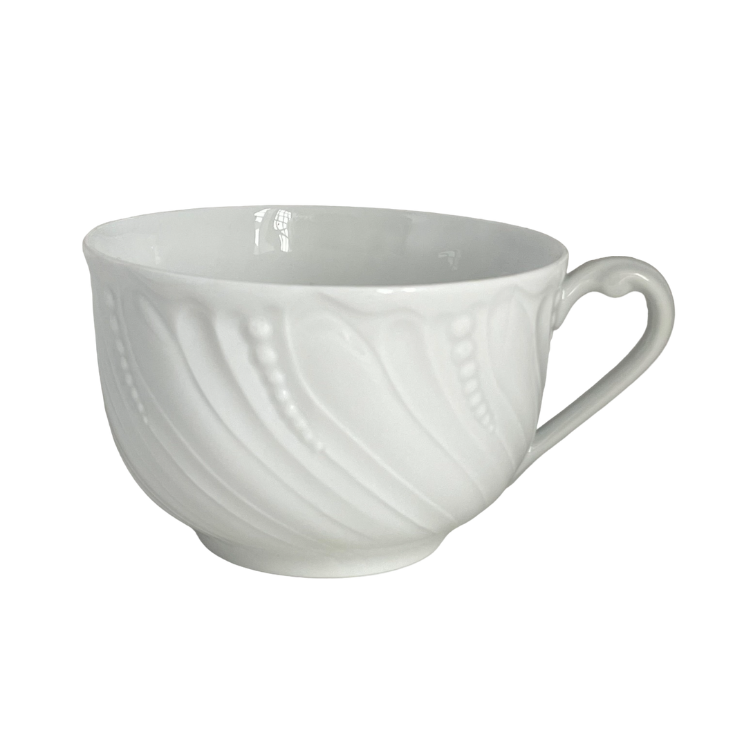 SKU# R400-OCE00001 - Ocean White Breakfast Cup - Shape Ocean - Size: 10oz