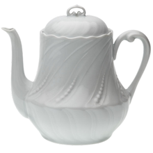 Load image into Gallery viewer, SKU# S120-OCE00001 - Ocean White Teapot - Shape Ocean - Size: 30oz
