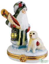 Load image into Gallery viewer, SKU# 7705 - Lynn Haney Snowbound Santa
