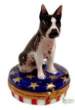 Lade das Bild in den Galerie-Viewer, Artikelnummer 7781 – Patriotischer Boston Terrier
